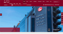 Desktop Screenshot of hoteldelavillevicenza.com